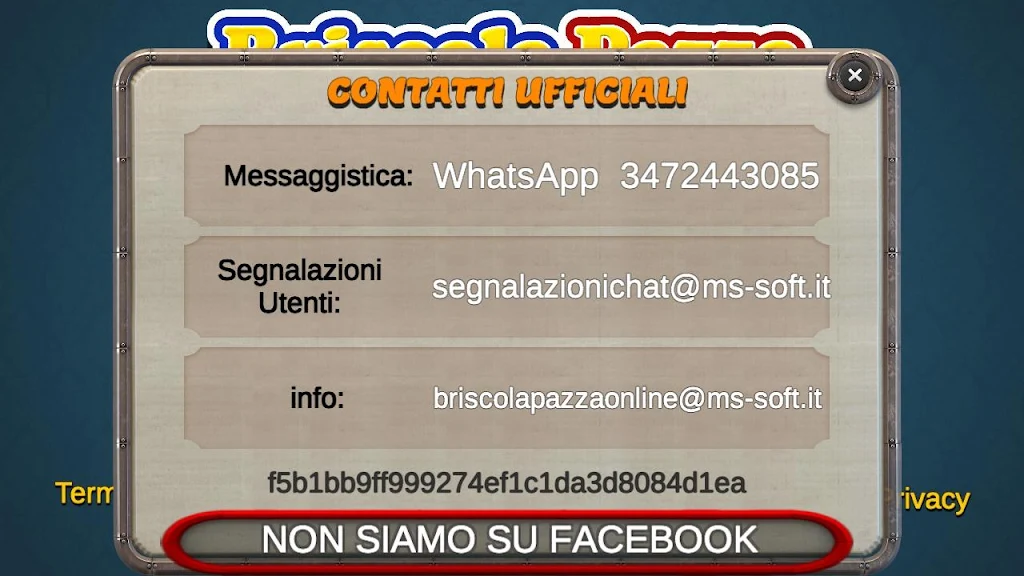 Screenshot Briscola Pazza OnLine 3