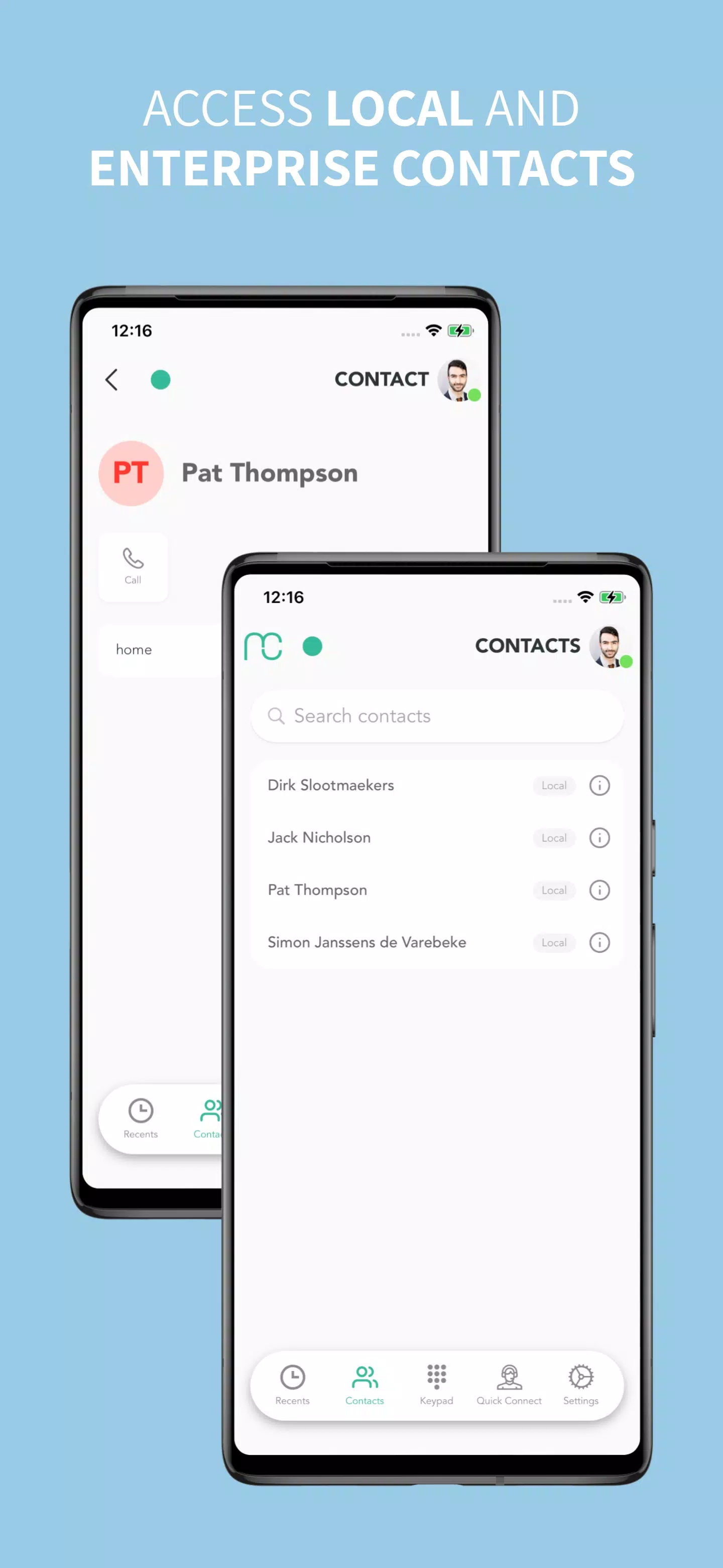 Mobile Connect captura de pantalla 2