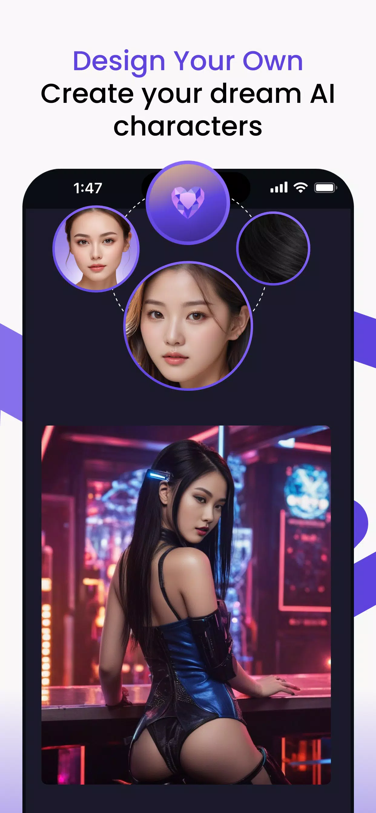 Vaib: AI Character Chat ảnh chụp màn hình 1