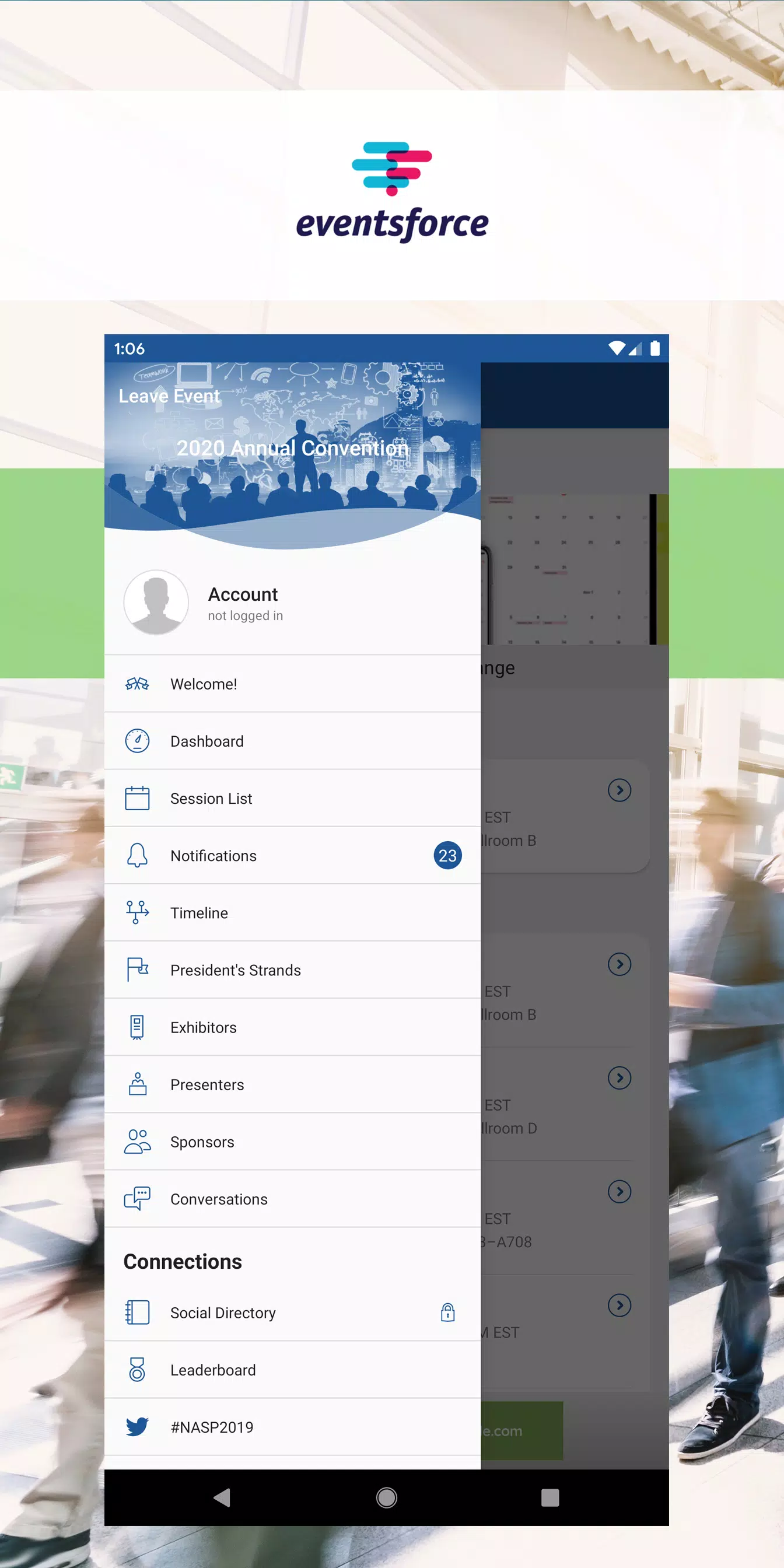 Eventsforce screenshot 0