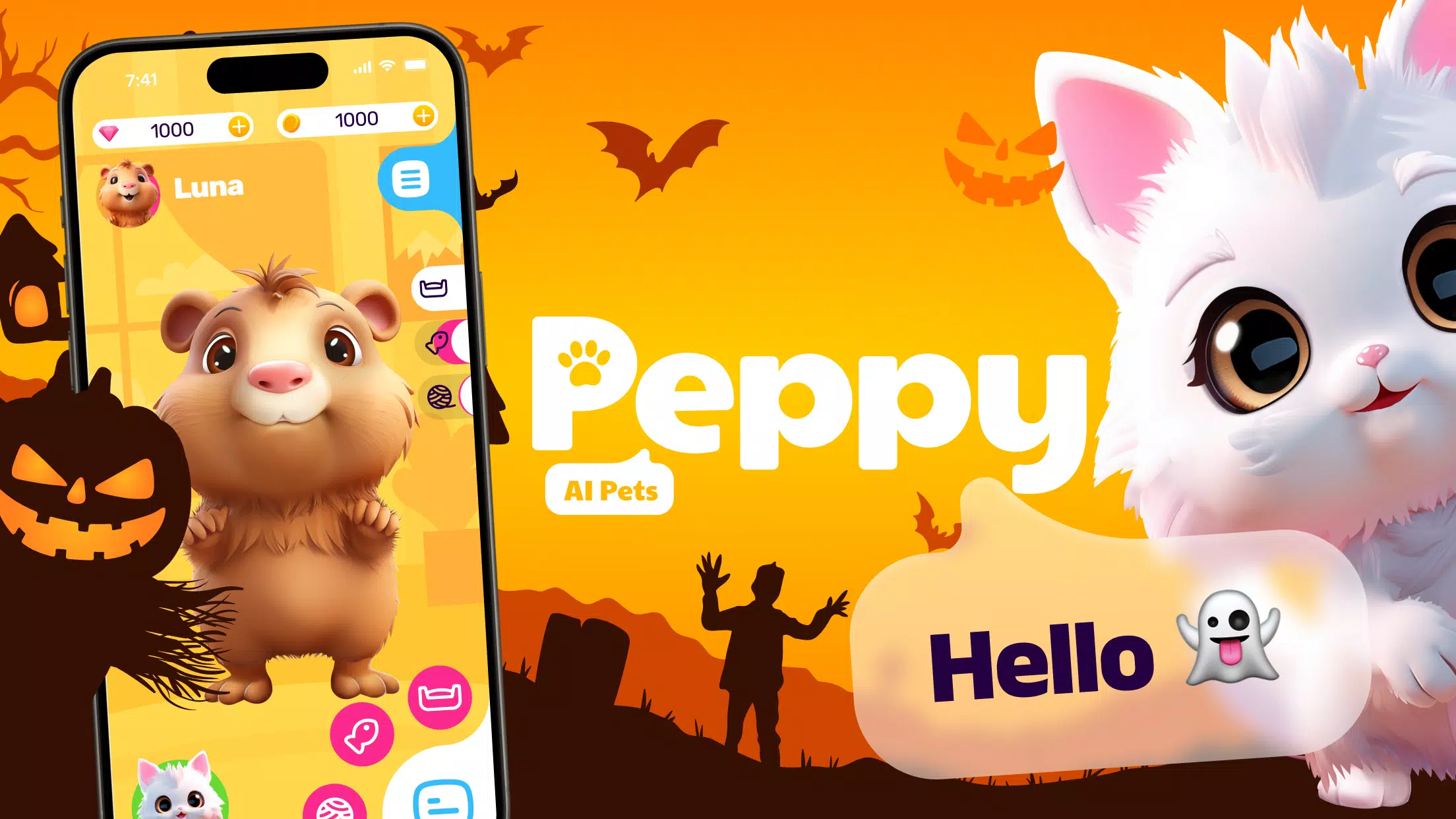 Peppy: My Talking AI Pets Capture d'écran 0