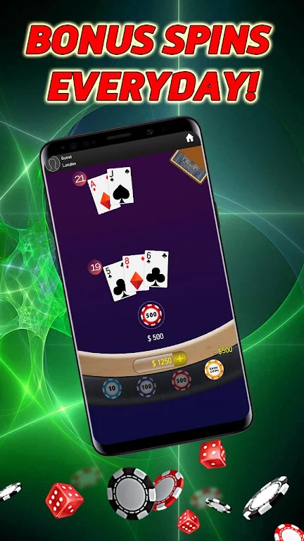 ภาพหน้าจอ Black Jack for Winners: Card Game 2