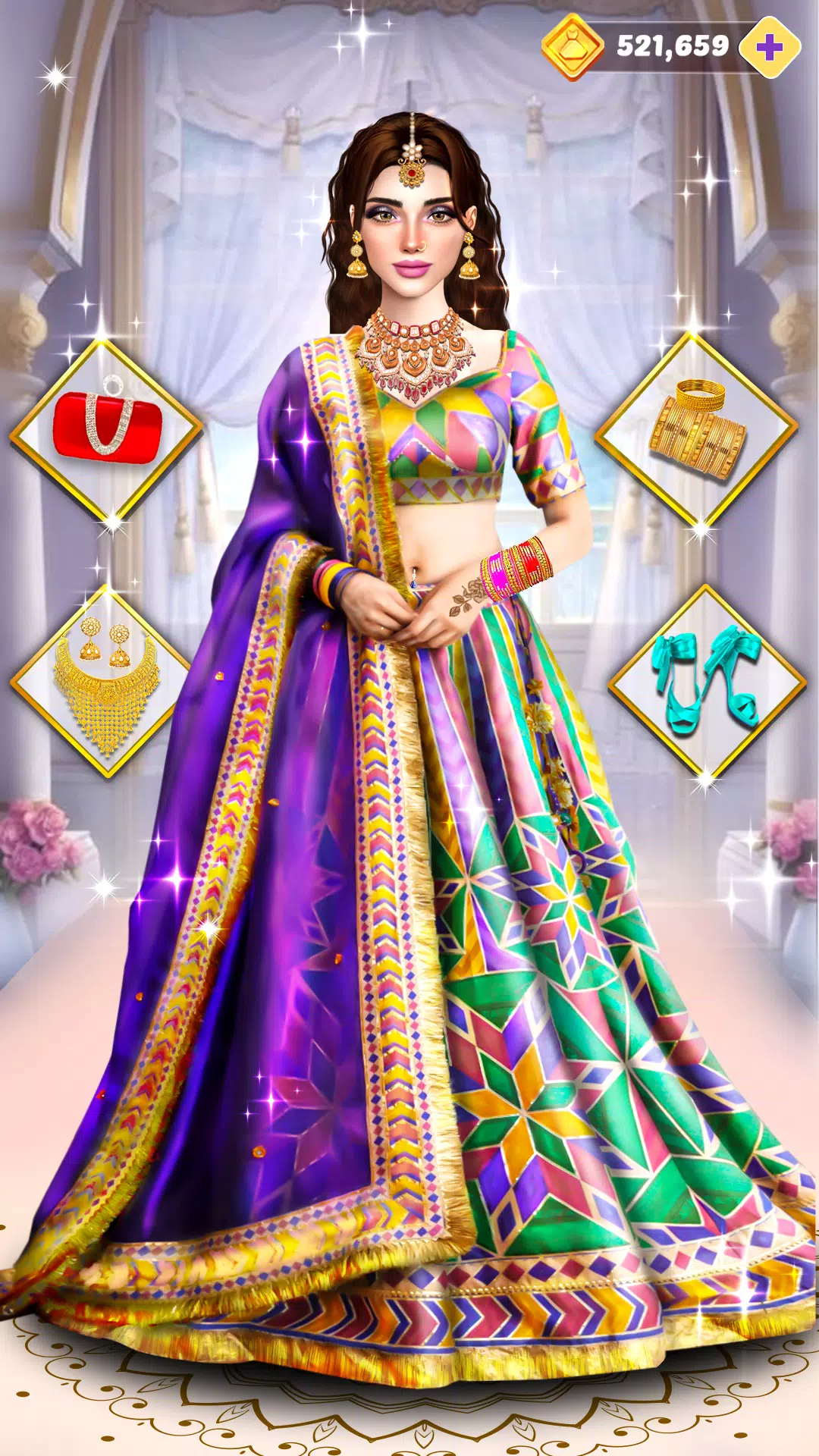 Screenshot Fashion Makeover Wedding Games 1