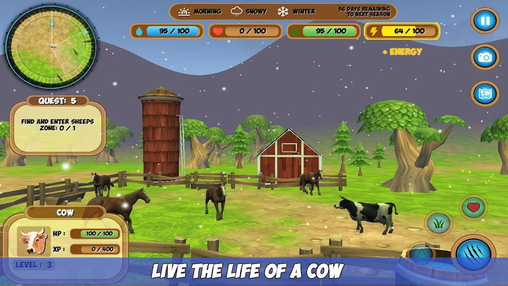 Cow Simulator Ảnh chụp màn hình 2