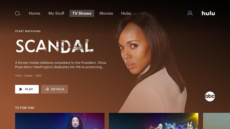 Hulu for Android TV ekran görüntüsü 3