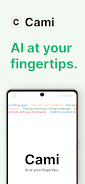 Cami AI at your fingertips capture d’écran 0