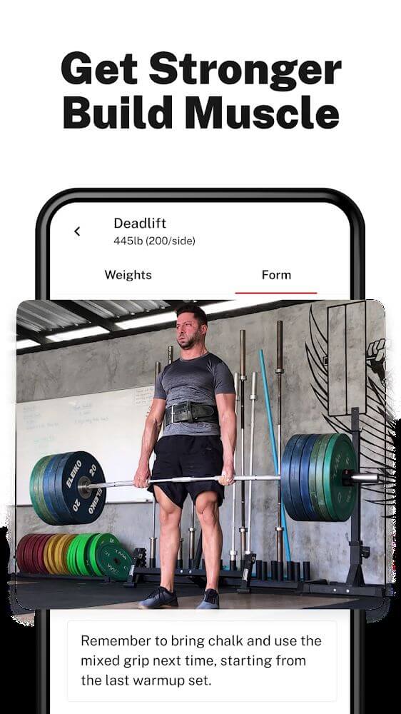 StrongLifts Weight Lifting Log Captura de pantalla 1