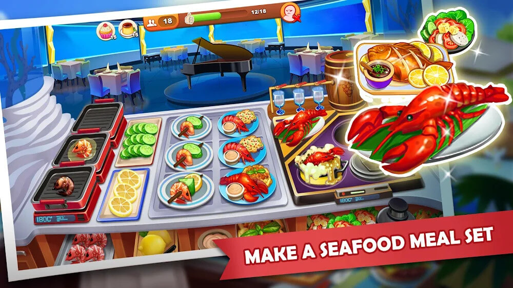 Screenshot Delírio Culinário-Jogo de Chef 2