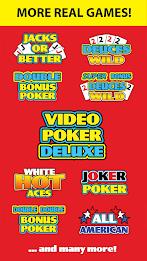 ภาพหน้าจอ Video Poker Deluxe 1