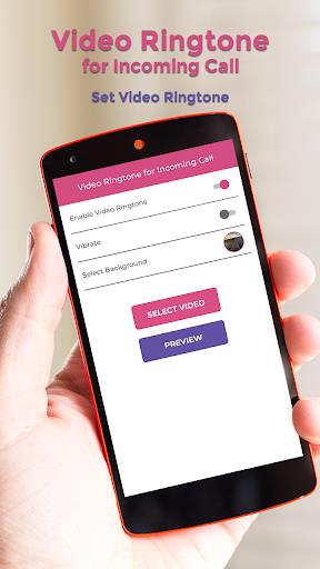 Video Ringtone for Incoming Call Screenshot 0
