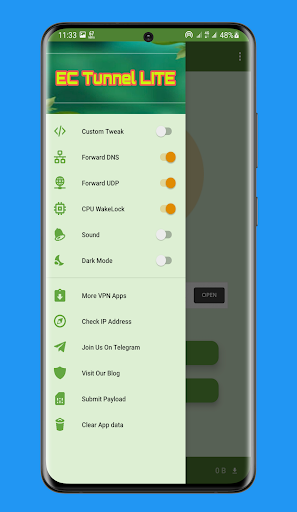EC Tunnel LITE - Unlimited VPN Ekran Görüntüsü 2