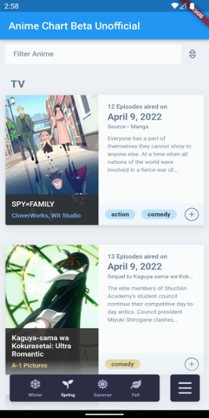 AniChart Beta Unofficial屏幕截圖0