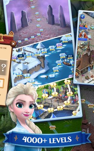 Disney Frozen Free Fall Games ảnh chụp màn hình 2