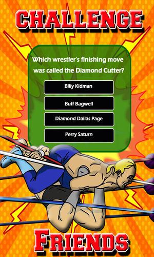 Wrestling Body Slams Pro Quizスクリーンショット1