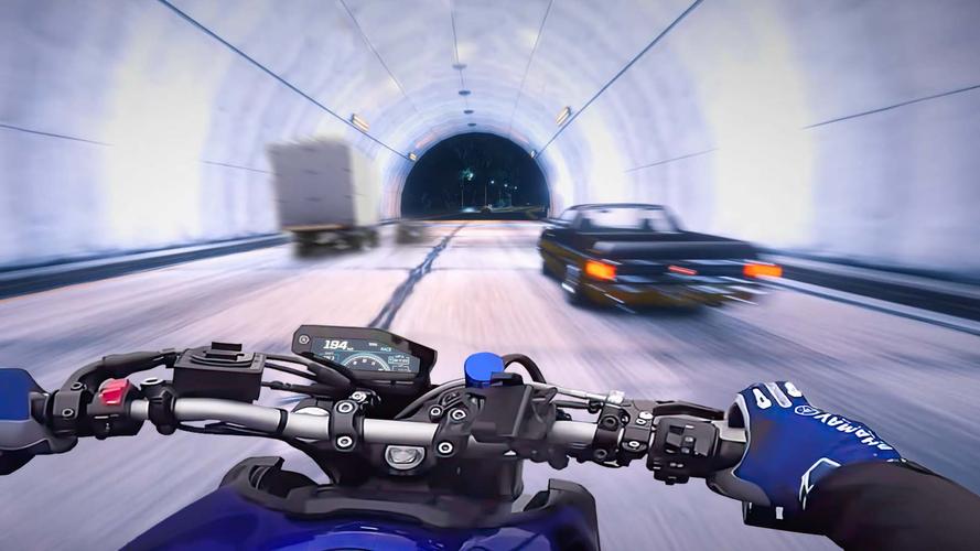 Traffic Moto Bike Rider City captura de pantalla 0