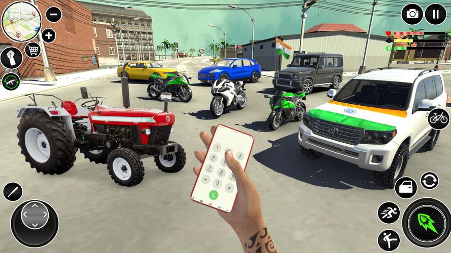 Indian Bike Game 3d Driving capture d’écran 1