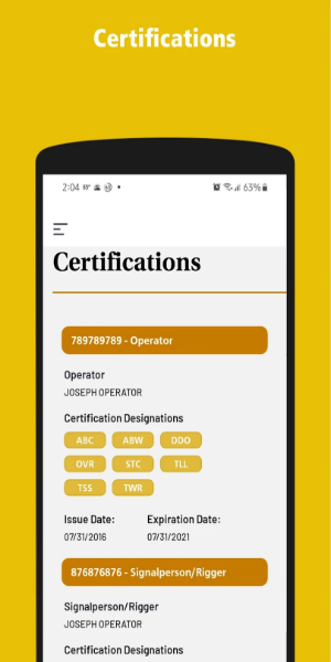 myCCO portal屏幕截圖1