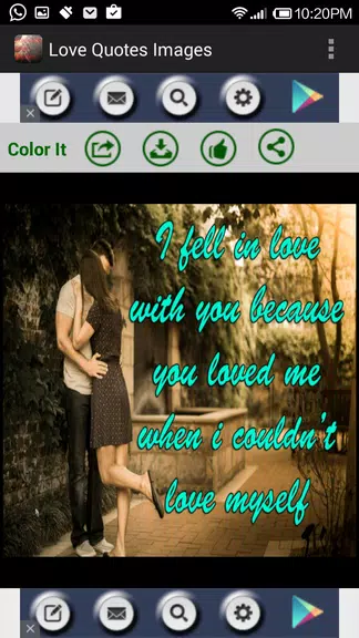 Romantic Love Quotes & Images屏幕截圖3