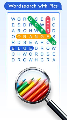 100 PICS Word Search Puzzles screenshot 0