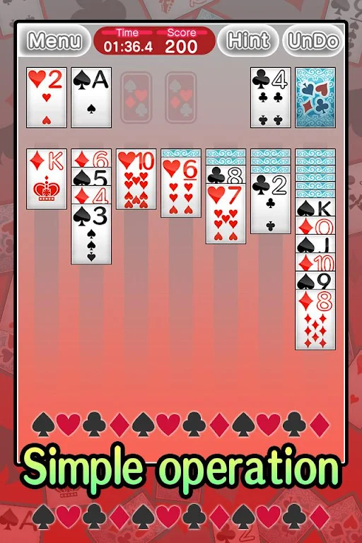 Basic Solitaire Klondike screenshot 0