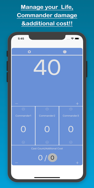 Life Counter for Commander capture d’écran 1