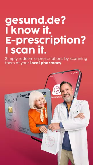gesund.de - E-Prescription App屏幕截圖0