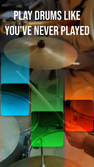 Drum Tiles: drumming game 스크린샷 2