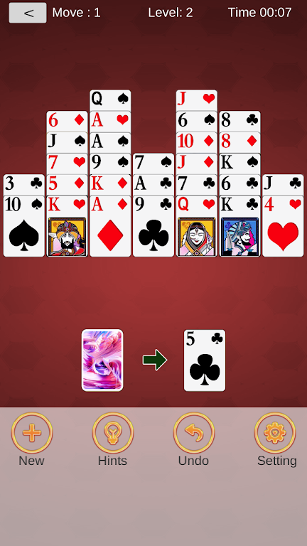 Crown Solitaire : 300 levelsスクリーンショット1