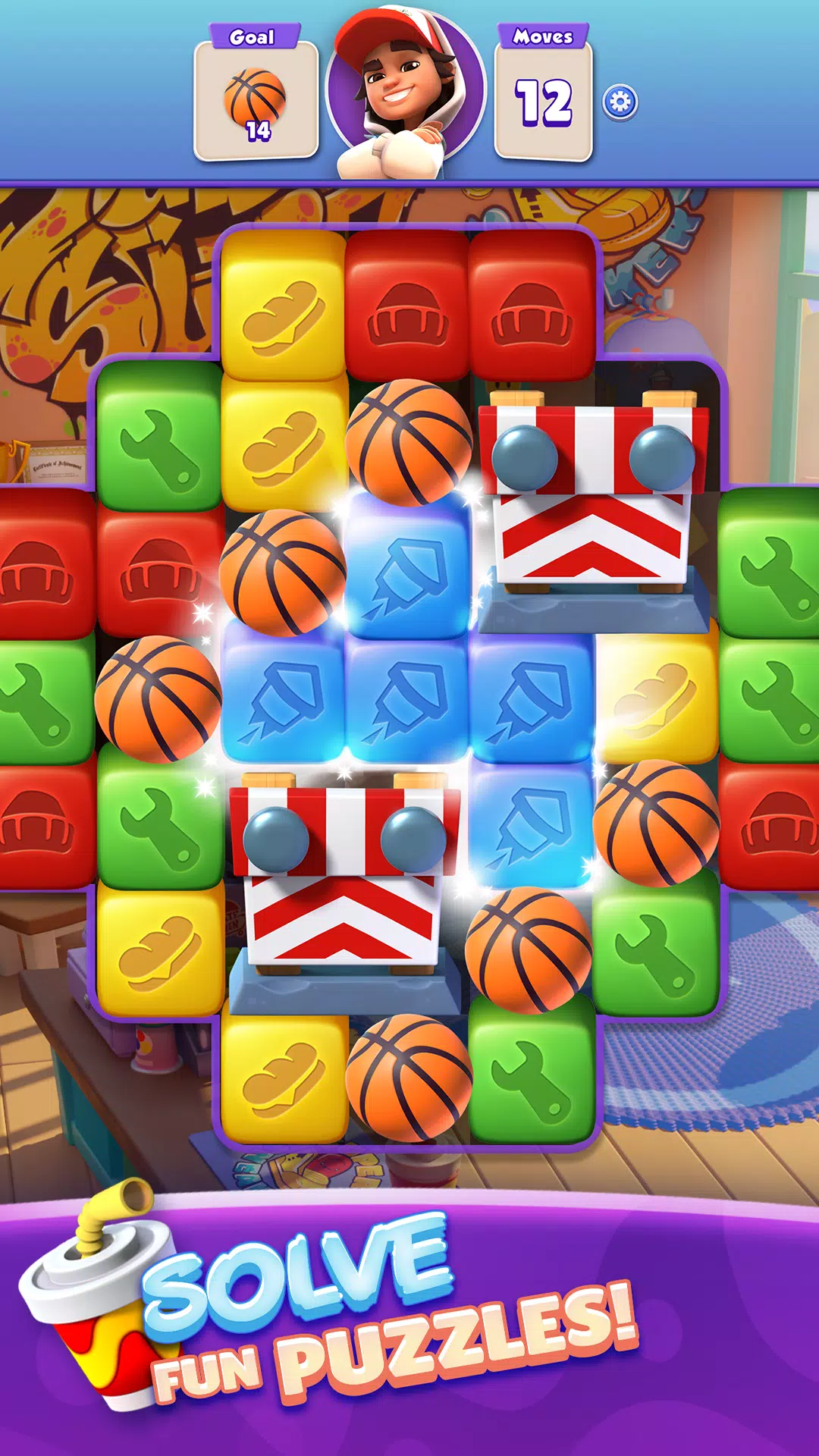 Subway Surfers Blast captura de pantalla 3