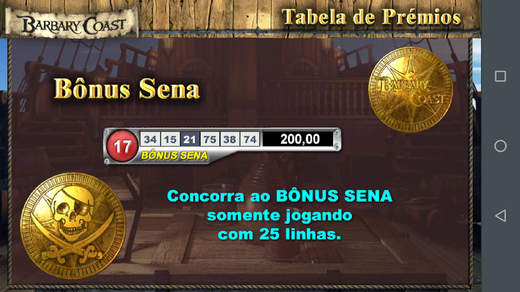 Bucaneiros Caça Níquel屏幕截圖2