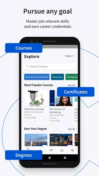 Coursera: Learn career skills屏幕截圖2