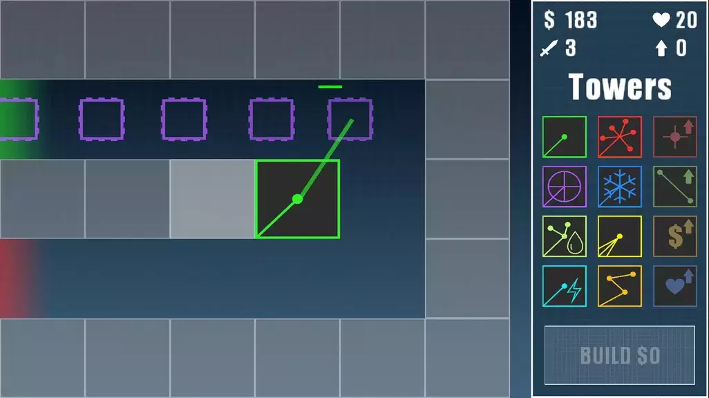 Laser Tower Defense 스크린샷 0