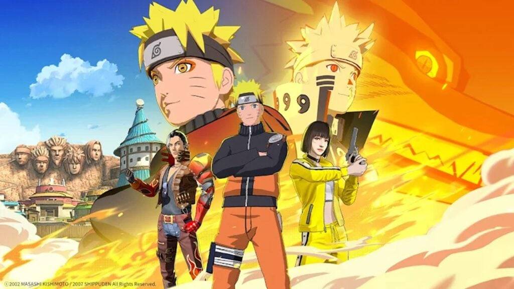 Sembilan ekor Naruto Shippuden menyerang Bermuda di Crossover Kebakaran Percuma