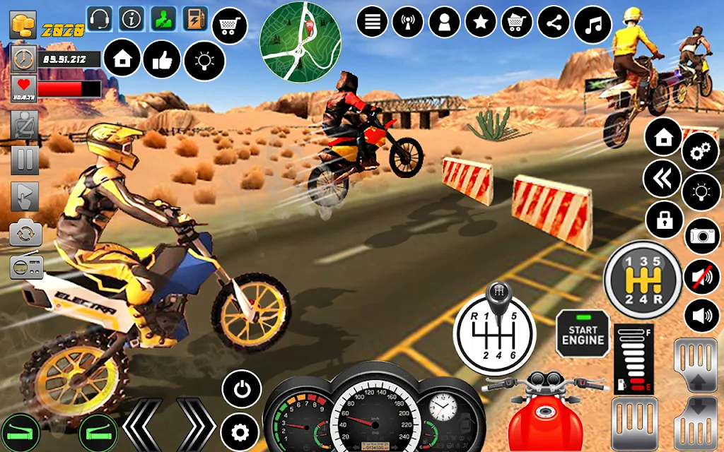 Bike Stunt Dirt Bike Games Скриншот 2