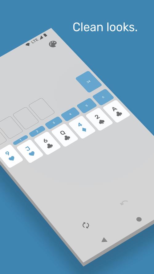 Solitaire - The Clean One screenshot 1