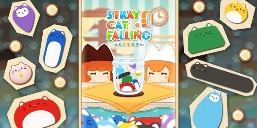 Stray Cat Falling: Surge uma variante simplificada do Suika