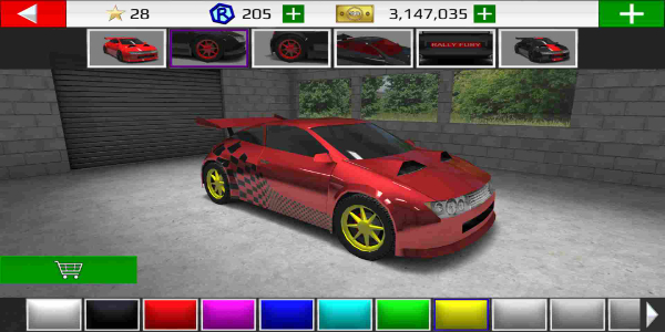 Rally Furyスクリーンショット1