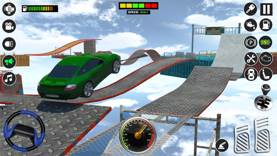 Mega Ramp Car Stunt Games 3dスクリーンショット3