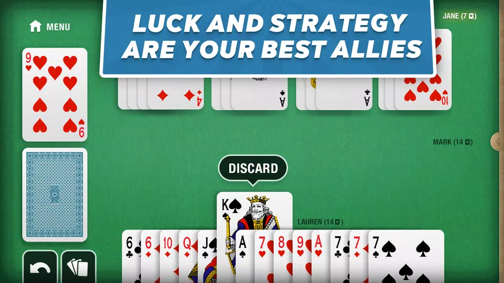 ภาพหน้าจอ Rummy - classic card game 0