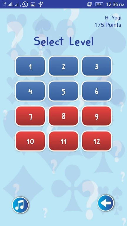 Guessing Card screenshot 1