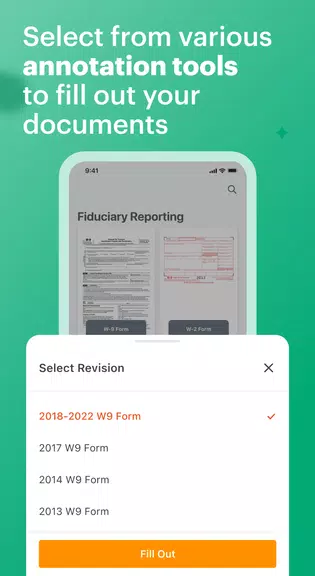 ภาพหน้าจอ e-taxfiller: Edit PDF forms 2