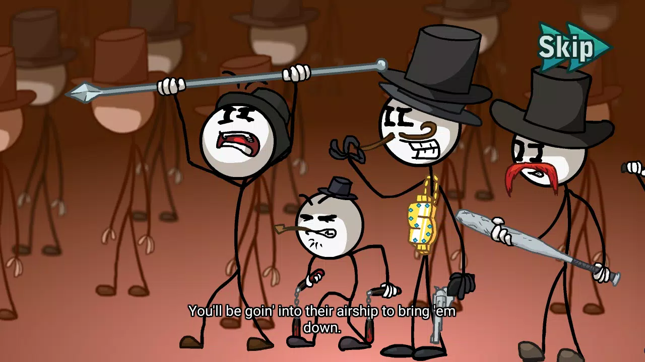 Stickman Teleporter Adventure屏幕截圖2