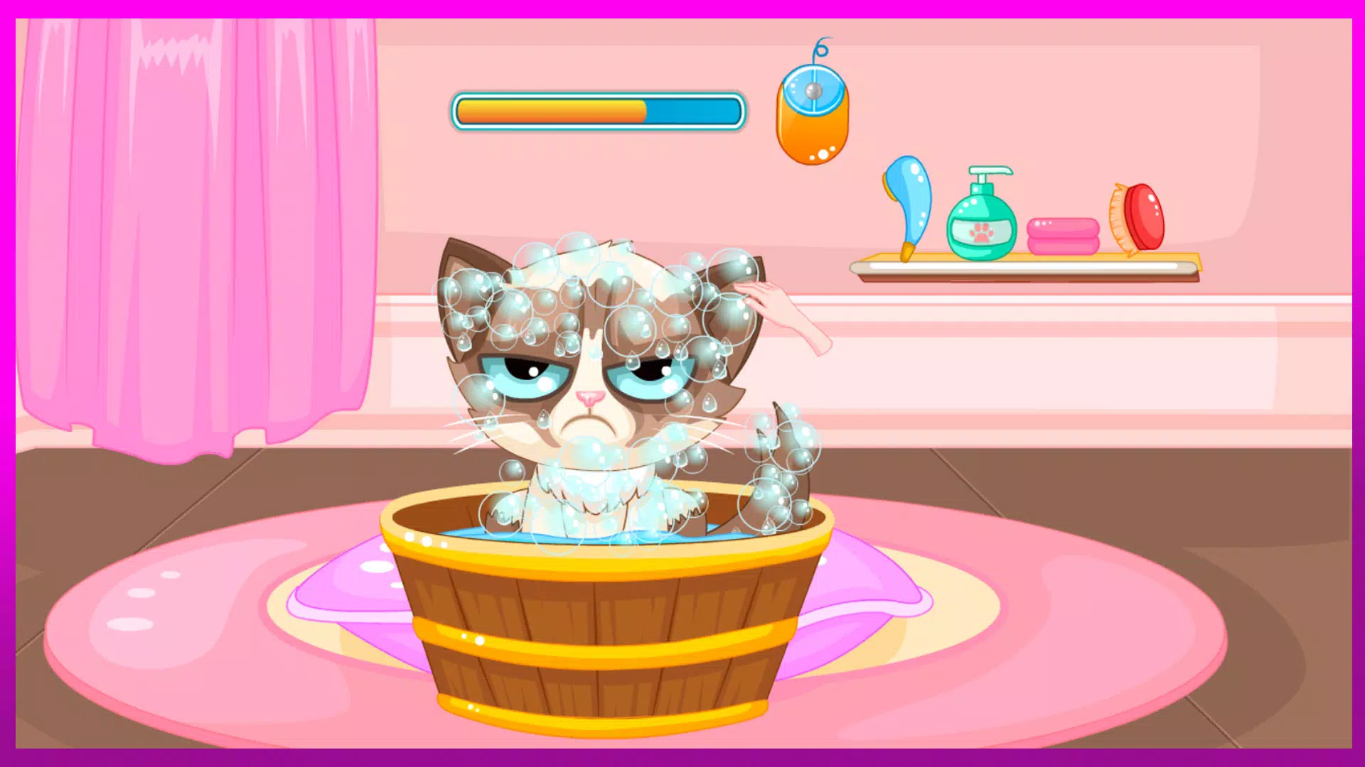 Sleepy Kitty Grooming屏幕截圖3