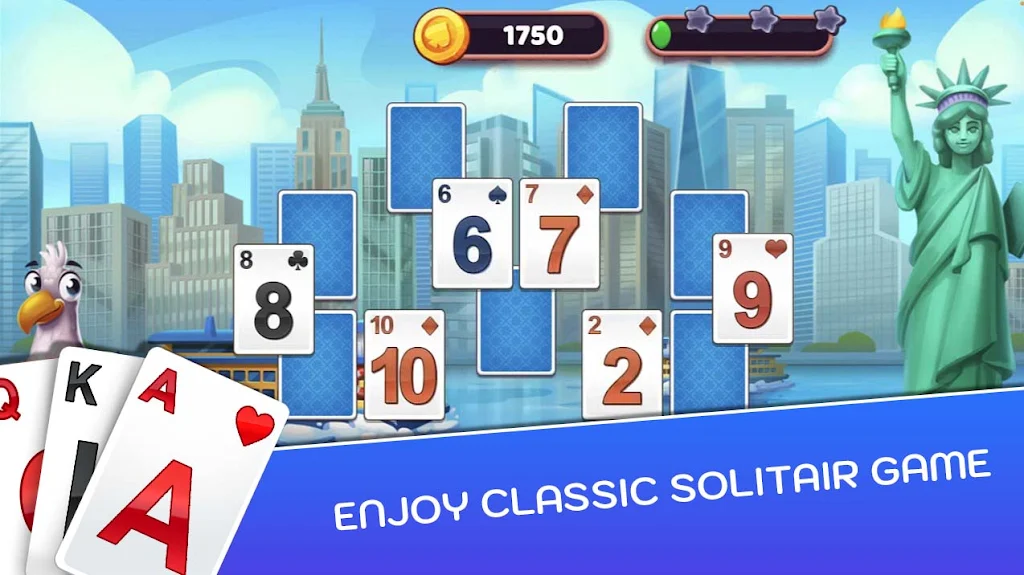 Solitaire TriPeaks Vacation屏幕截圖0