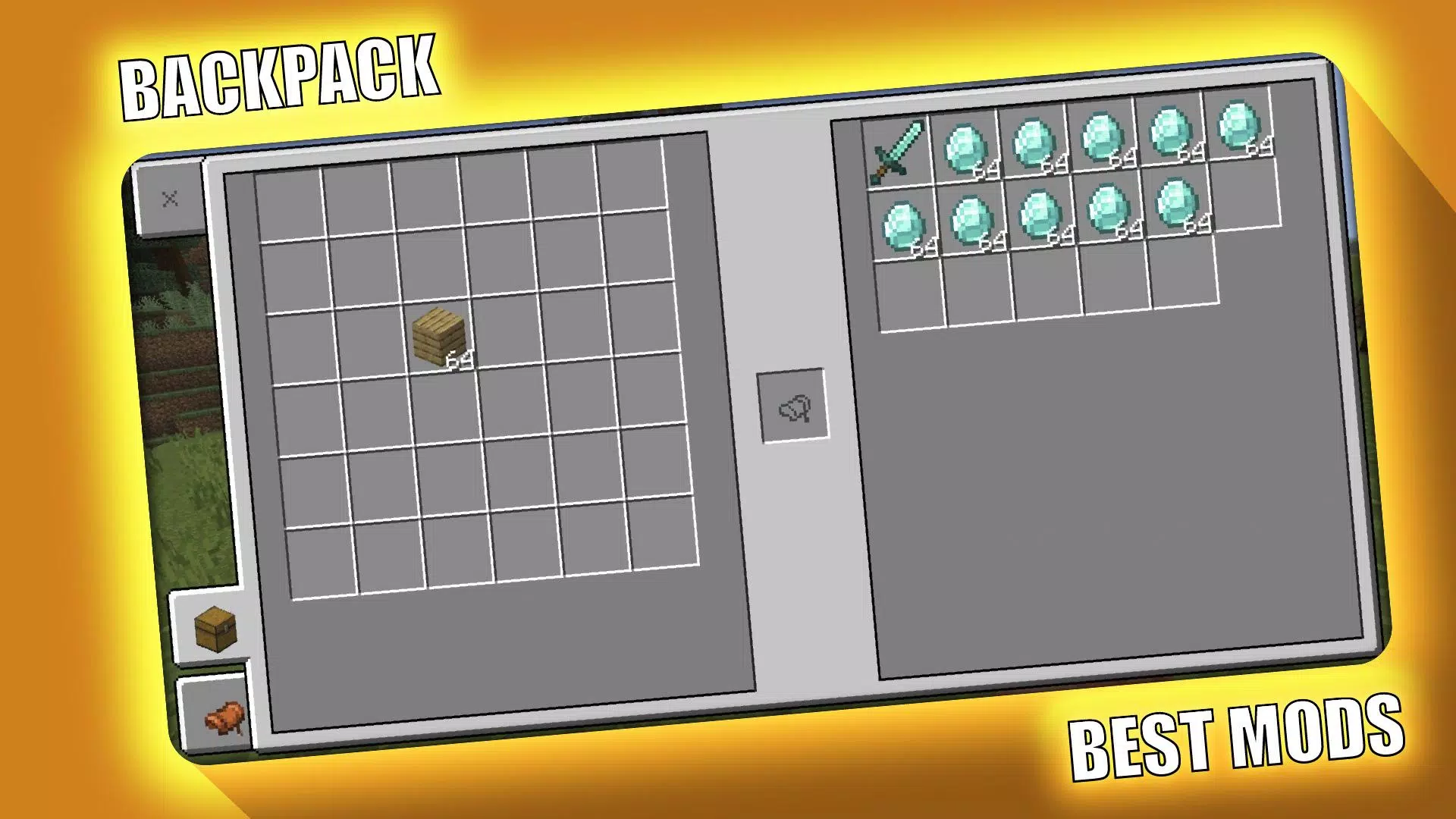 BackPack Mod for Minecraft PE スクリーンショット2