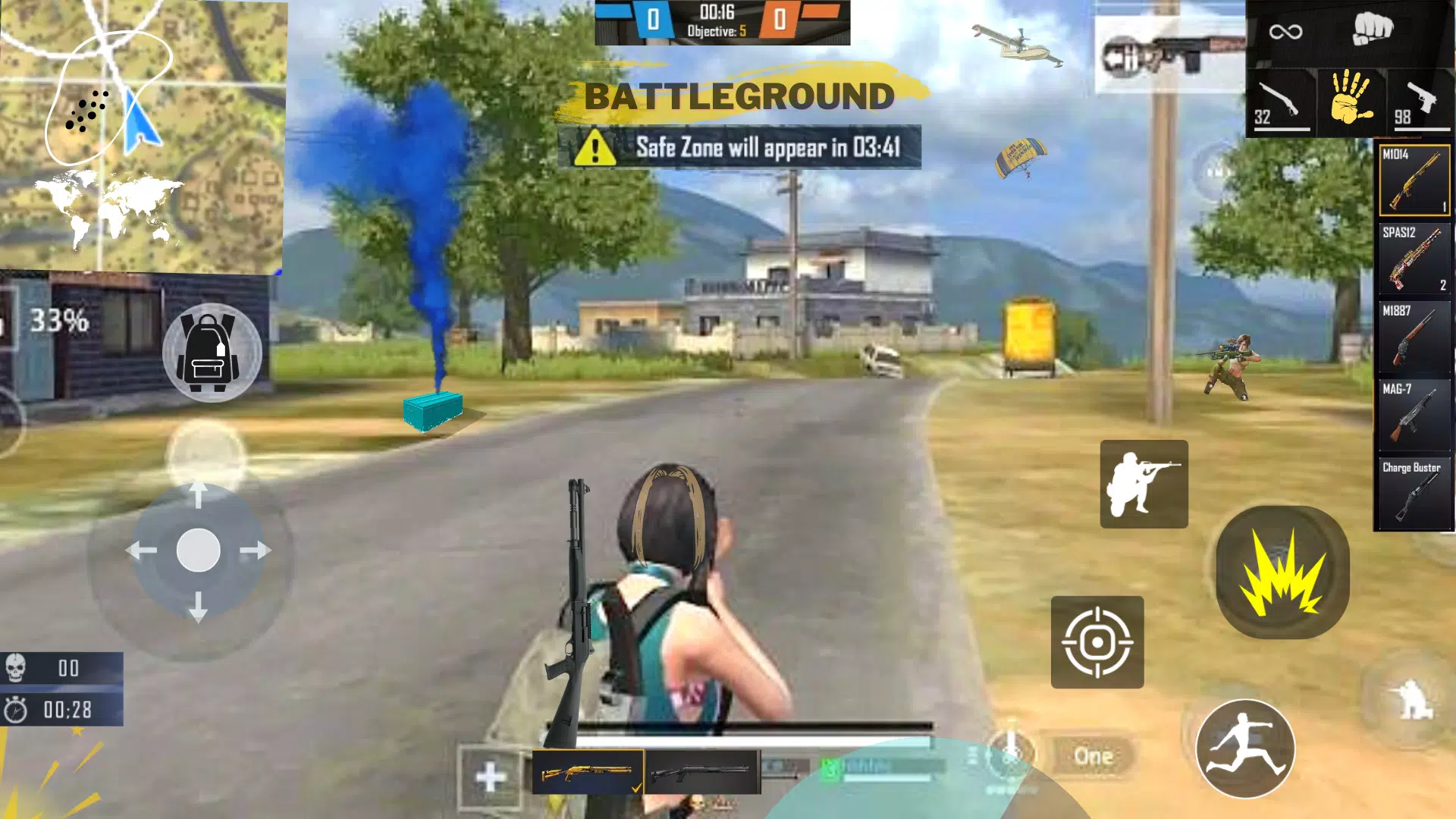 ภาพหน้าจอ Offline Clash Squad Shooter 3D 0