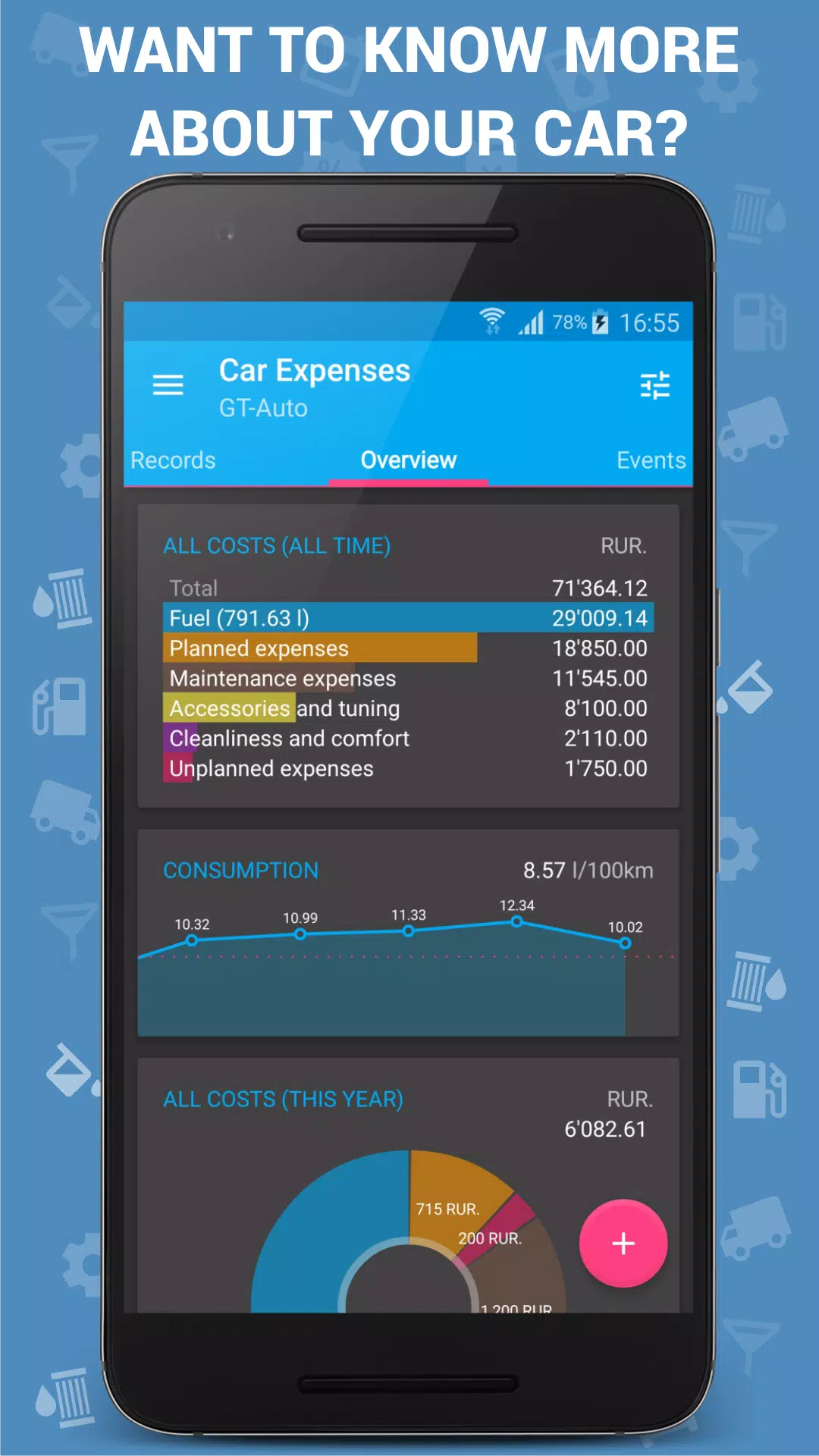 Car Expenses Manager ekran görüntüsü 0