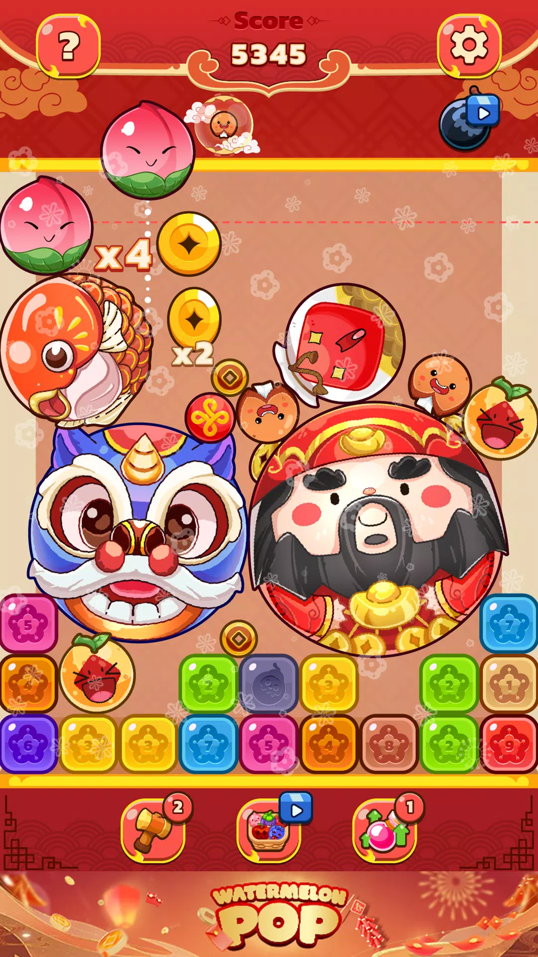 Melon Maker Land: Fruit Merge Screenshot 2