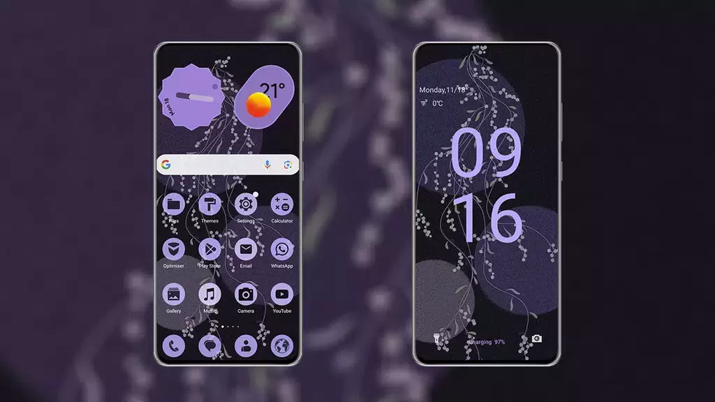 PixPurple EMUI MagicOS Theme ကိုဖန်သားပြင်1