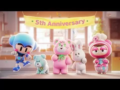 Kartrider Rush+ 5th Anniversary at Café Knotted Collaboration